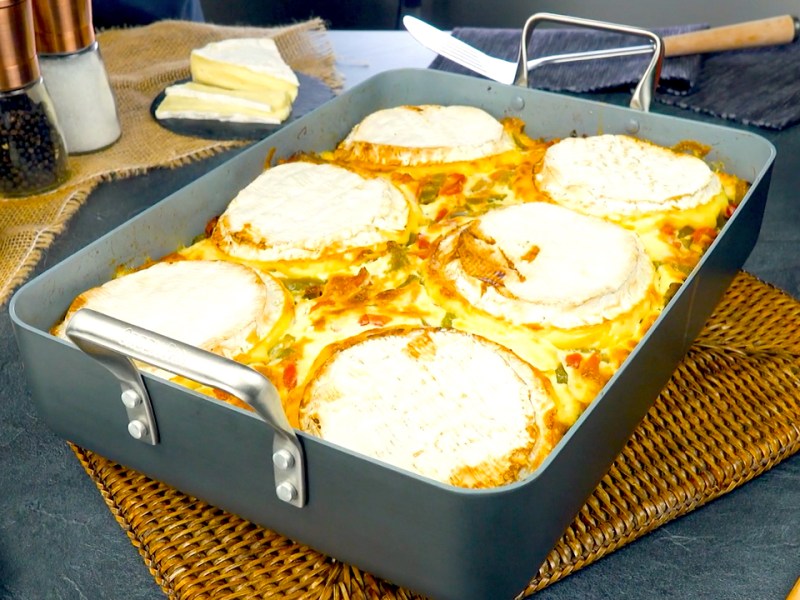 Tartiflette Casserole With Bacon And Stuffed Potatoes