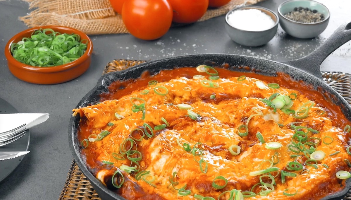 Beef Enchilada Spiral