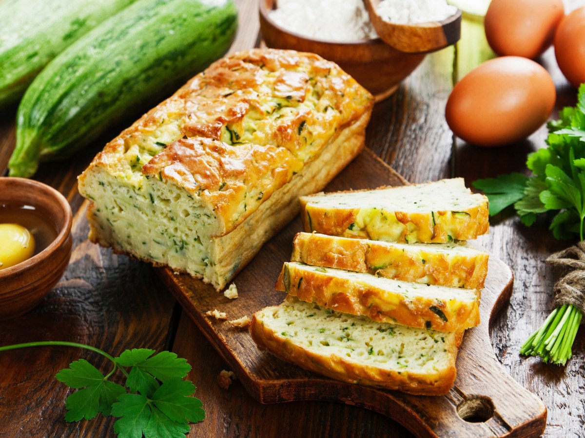 Our Moist No-Yeast Zucchini-Feta Bread